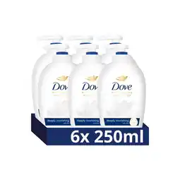 Wehkamp Dove Deeply Nourishing handzeep - 6 x 250 ml aanbieding