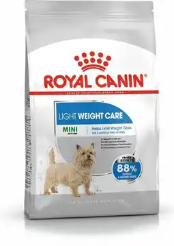 Intratuin Royal Canin hondenbrokken Light Weight Care Mini 3 kg aanbieding