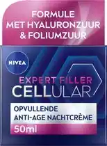 Wehkamp NIVEA Cellular hyaluron filler +verstevigend nachtcreme - 50 ml aanbieding