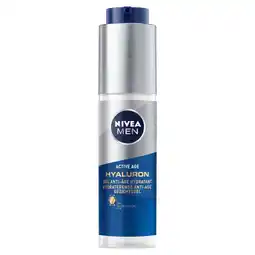 Wehkamp NIVEA FOR MEN Active Age Hyaluron hydraterende gezichtsgel - 50 ml aanbieding
