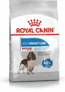 Intratuin Royal Canin hondenbrokken Light Weight Care Medium 3 kg aanbieding