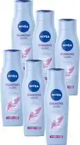 Wehkamp NIVEA Diamond Gloss Care Shampoo 250 ml - voordeelverpakking aanbieding
