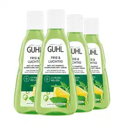 Wehkamp Guhl Fris & Luchtig shampoo - 4 x 250 ml aanbieding