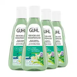 Wehkamp Guhl Gevoelige Hoofdhuid shampoo - 4 x 250 ml aanbieding