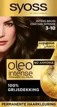 Wehkamp Syoss Oleo Intense haarkleuring - 3-10 Intens Bruin aanbieding