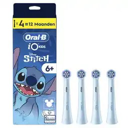 Etos Oral-B iO Kids Stitch Opzetborstels 4 stuks aanbieding