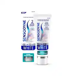 Etos Sensodyne Clinical White Enamel Strengthening Tandpasta 75 ML aanbieding