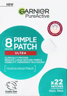 Etos Garnier PureActive Pimple Patch Ultra 22 stuks aanbieding