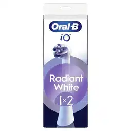 Etos Oral-B iO Radiant White Opzetborstels Wit 2 Stuks aanbieding