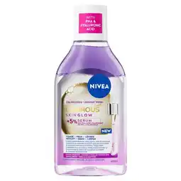 Etos NIVEA Luminous630 Skin Glow Serum Infused Micellair Water 400 ML aanbieding