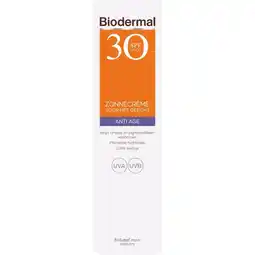 Etos Biodermal Anti Age Zonnecrème voor het gezicht SPF30 40 ML aanbieding