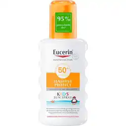 Etos Eucerin Sun Sensitive Protect Kids Spray SPF50+ 200 ML aanbieding