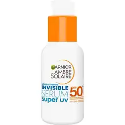 Etos Garnier Ambre Solaire Sensitive Expert+ Super UV Face Serum SPF50+ 30 ML aanbieding