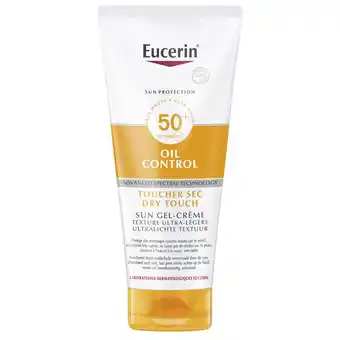 Etos Eucerin Sun Sensitive Protect Dry Touch Gel-Crème SPF50+ 200 ML aanbieding