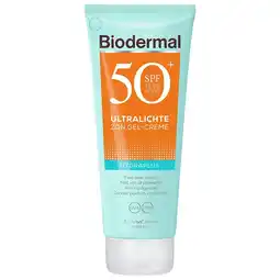Etos Biodermal Hydraplus Ultralichte Zon Gel-Crème SPF50 150 ML aanbieding