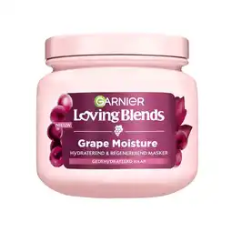 Etos Garnier Loving Blends Grape Moisture Masker 340 ML aanbieding