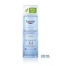 Etos Eucerin DermatoCLEAN Hyaluron 3 in 1 Micellair Water 200 ML aanbieding