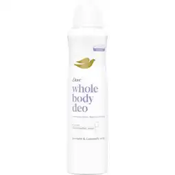 Etos Dove Whole Body Lavender & Chamomile Deodorant Spray 150 ML aanbieding