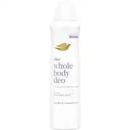 Etos Dove Whole Body Lavender & Chamomile Deodorant Spray 150 ML aanbieding