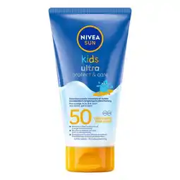 Etos NIVEA SUN Kids Zonnebrand Swim & Play Zonnemelk SPF 50+ 150 ML aanbieding