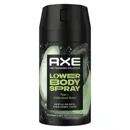 Etos AXE Fine Fragrance Pear & Cedarwood Lower Bodyspray 100 ML aanbieding