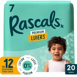 Etos Rascals Premium Luiers Maat 7 17+ KG 20 stuks aanbieding