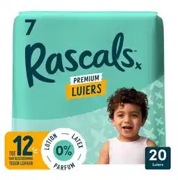 Etos Rascals Premium Luiers Maat 7 17+ KG 20 stuks aanbieding