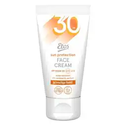 Etos Etos Zonnebrand Gezicht SPF30 Gevoelige Huid 50 ML aanbieding