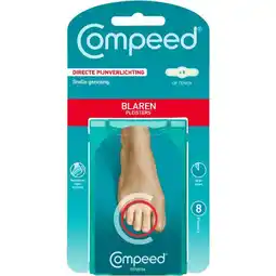 Etos Compeed Blarenpleister voor Tenen 8 Pleisters aanbieding