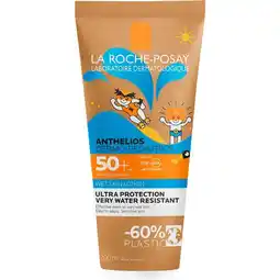 Etos La Roche-Posay Anthelios Wet Skin Kind SPF 50+ Ecotube 200 ML aanbieding