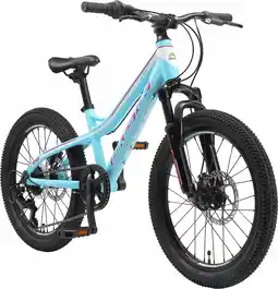 Wehkamp BikeStar MTB kinderfiets 20 inch wit /turquiose, 7 speed aanbieding