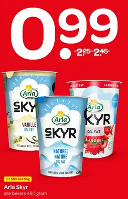 Spar Arla Skyr aanbieding
