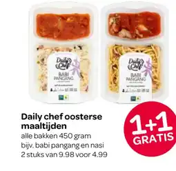 Spar Daily chef oosterse maaltijden aanbieding