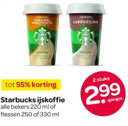 Spar Starbucks ijskoffie aanbieding