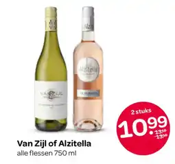 Spar Van Zijl of Alzitella aanbieding