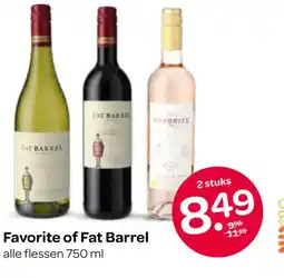 Spar Favorite of Fat Barrel aanbieding
