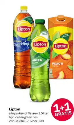 Spar Lipton aanbieding