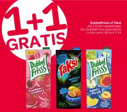 Spar DubbelFrisss of Taksi aanbieding