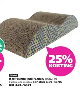 Ranzijn Kattenkrabplank aanbieding