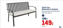 Makro Sens-line belmonde 3-zitsbank aanbieding