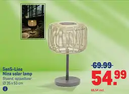 Makro Sens-line nina solar lamp aanbieding