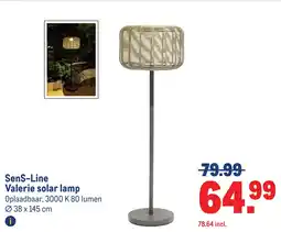 Makro Sens-line valerie solar lamp aanbieding