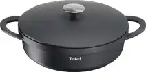 Bol.com Tefal Trattoria - Hapjespan - Ø28 cm - Inclusief Deksel - Gietijzer - Geschikt voor Inductie aanbieding