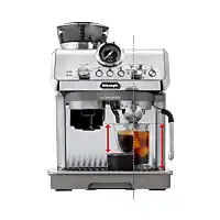 Bol.com De'Longhi La Specialista Arte Evo EC9255.M - Pistonmachine met bonenmaler - Cold Brew - Grijs aanbieding