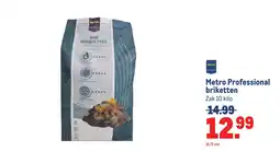Makro Metro professional briketten aanbieding