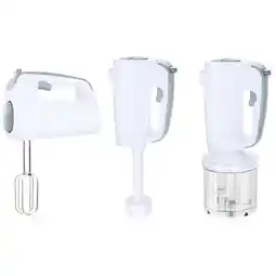 Conrad EMERIO HMS-113257.11 Handmixer 300 W Wit, Grijs aanbieding