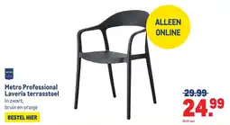 Makro Metro professional laveria terrasstoel aanbieding
