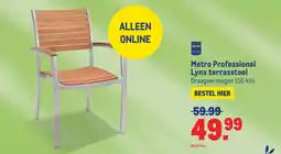 Makro Metro professional lynx terrasstoel aanbieding