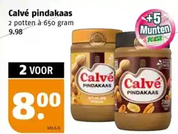 Poiesz Calvé pindakaas aanbieding