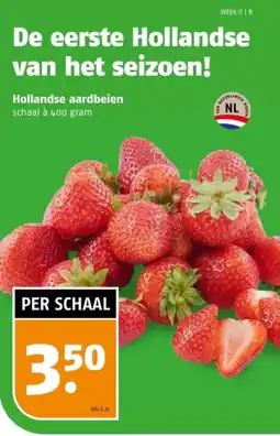 Poiesz Hollandse aardbeien aanbieding
